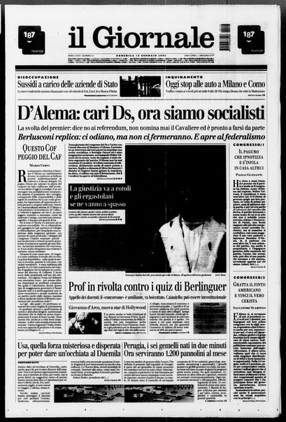 Il giornale : quotidiano del mattino